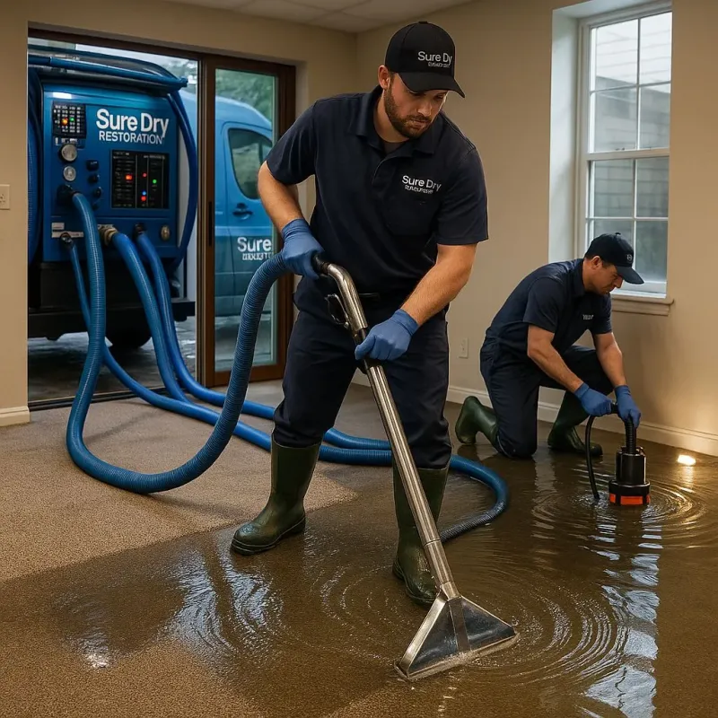 Water Extraction and Removal process in Bainbridge, GA